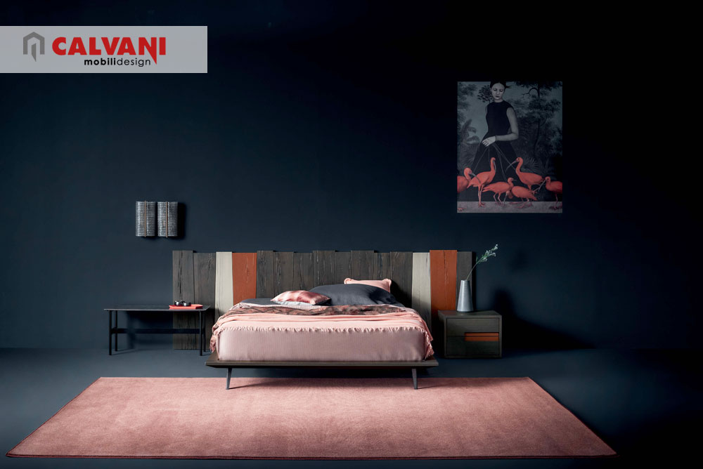 Letto Urban Ranch con cassettone by Devina Nais proposto da Arredamenti CALVANI.